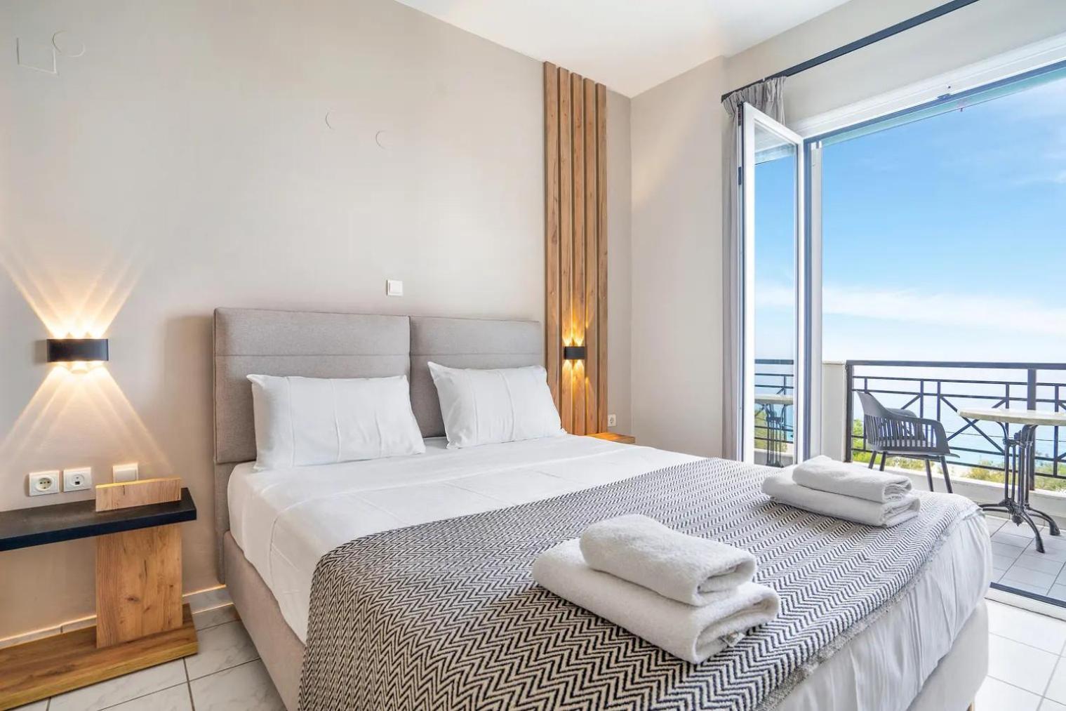 Sunset Premium Studio D Áyios Nikítas Kültér fotó